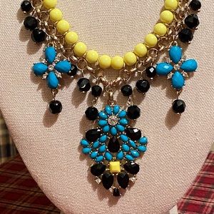 Berry’s Bold Colored Cabochon Statement Necklace